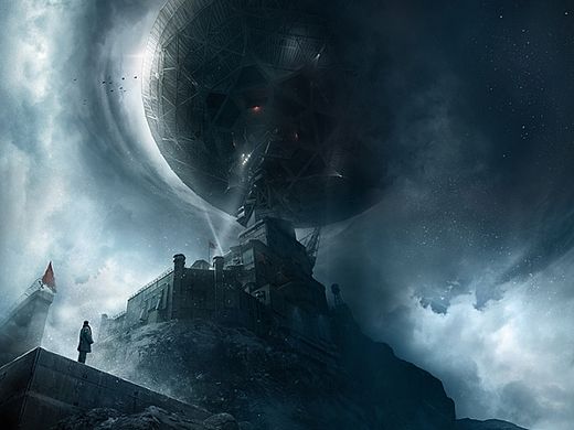 《三体》电影首款概念海报