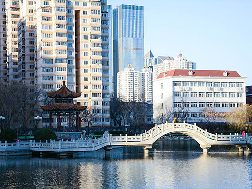 雾霾之后,难得好天气