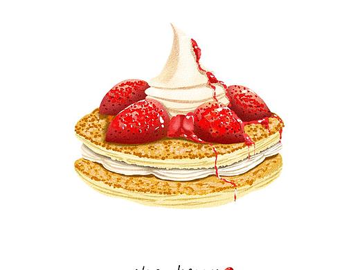 美食插画