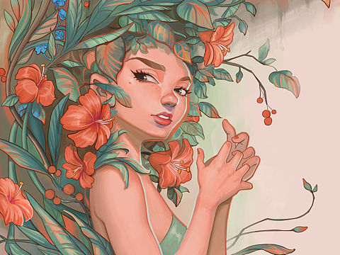 花与女神