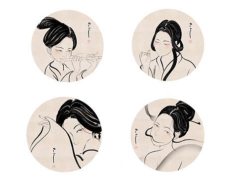 【国风】古风仕女练笔