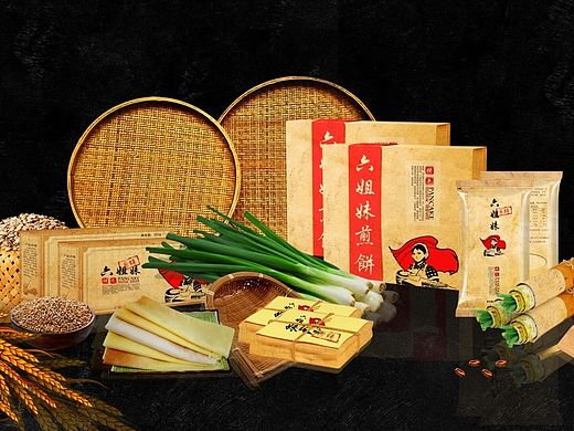 沂蒙六姐妹包装设计