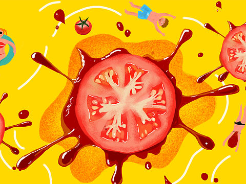 番茄節(jié)（個(gè)人主頁(yè)-ZMjg5MDU5Njg=） - 商業(yè)插畫(huà) - 站酷設(shè)計(jì)師馮馮是娉原創(chuàng)素材 - 站酷ZCOOL