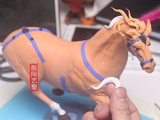 贺加贵面塑软陶（隋唐英雄 秦琼）