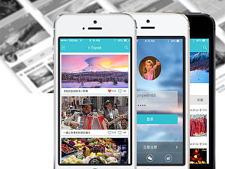 I-Travel旅游（个人主页-ZNzUxODk2OA==） - APP界面 - 站酷设计师AHUA21原创素材 - 站酷ZCOOL