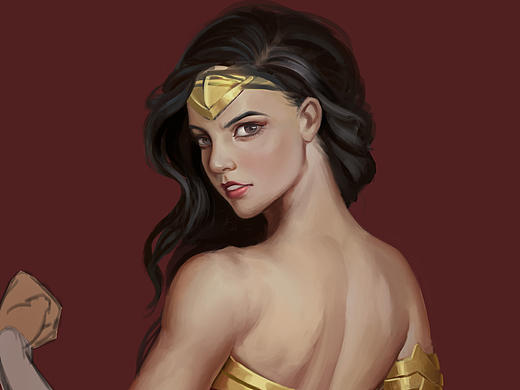 神奇女侠（个人主页-ZMjIyNjU4NDg=） - 商业插画 - 站酷设计师柠檬啧啧原创素材 - 站酷ZCOOL