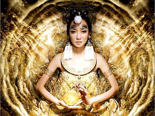 澜沧古茶 · 2015萨顶顶欢喜禅乐会/画册/海报设计