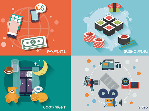 扁平化圖標(biāo)（個(gè)人主頁(yè)-ZMTQ3MTU2MjQ=） - 圖標(biāo) - 站酷設(shè)計(jì)師CY411原創(chuàng)素材 - 站酷ZCOOL