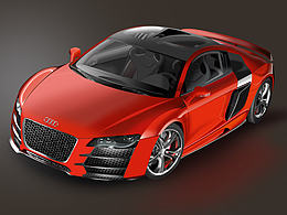 原創(chuàng)作品：PS繪制寫實(shí)跑車以及過程