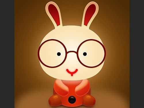 萌萌哒兔子小夜灯