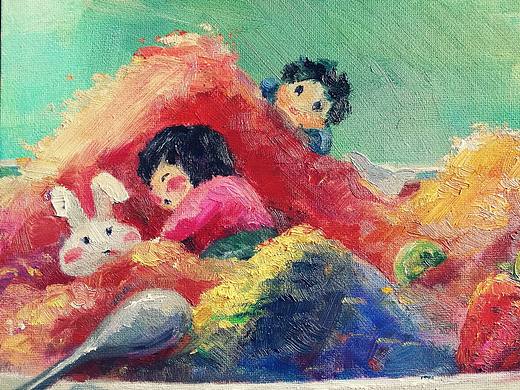 童梦_油画（个人主页-ZMjE3MTQ2ODg=） - 创作习作 - 站酷设计师精ding原创素材 - 站酷ZCOOL