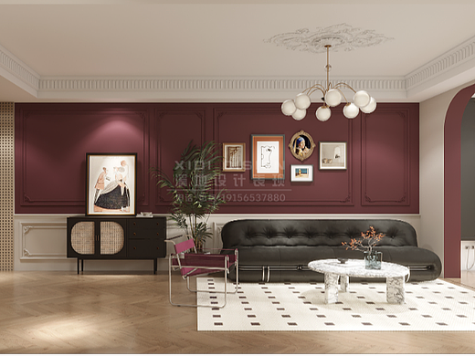 法式复古 熟透了的红葡萄酒（个人主页-ZNjY2NzM1NDA=） - 建筑/空间 - 站酷设计师余霜霜不冷原创素材 - 站酷ZCOOL