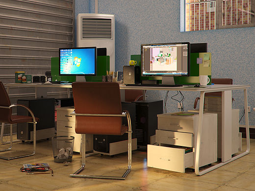 我和小伙伴们的工作室