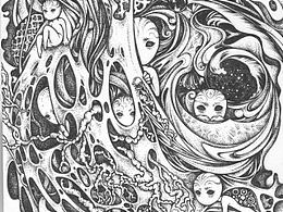 黑白装饰画