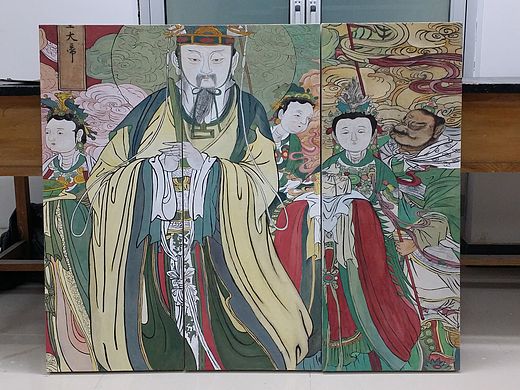 壁畫制作臨?。▊€人主頁-ZMTU1ODAxMzY=） - 繪畫 - 站酷設(shè)計(jì)師馬玉亭原創(chuàng)素材 - 站酷ZCOOL