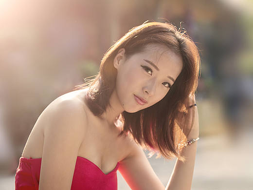 花田灯下一秋冬,独享斜阳静美