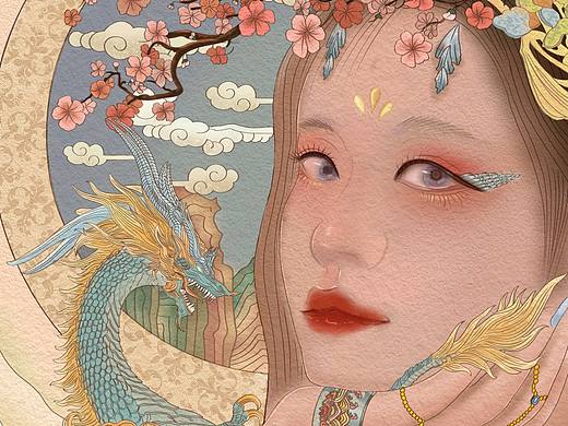 小龙女（个人主页-ZNTQwMzM4MDg=） - 创作习作 - 站酷设计师小練Xiaolian原创素材 - 站酷ZCOOL