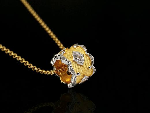 项链 珠宝摄影 925银 意大利复古宫廷风