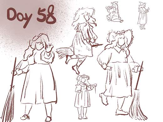 #速写60天挑战赛# Day58@速写班长