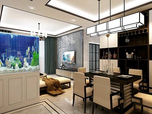 塘厦小产权房新中式案例