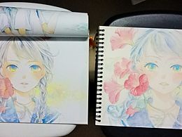 推薦一本很美的插畫集:友風(fēng)子《彩》