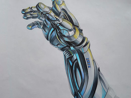 机械手（个人主页-ZNDEyMjU0MDA=） - 工业用品/机械 - 站酷设计师老干部zzk原创素材 - 站酷ZCOOL