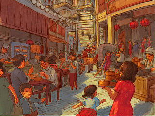 "广东道至正"插画