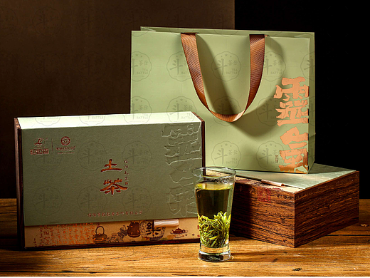 粒粒香茶业 2023年信阳毛尖土茶 礼盒绿茶