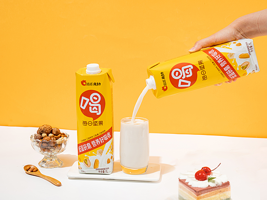 电商产品拍摄｜洽洽坚果乳拍摄
