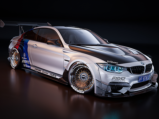 UE4-RTX---BMW-M4-GTS-Varis宽体套件