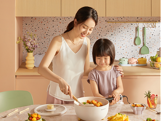 亚摩斯电炒锅平面视频