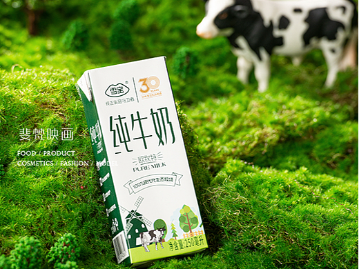 美食摄影/牛奶酸奶花生核桃奶拍摄