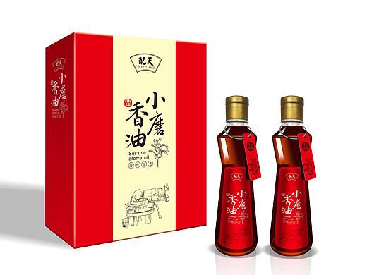 小磨香油包装