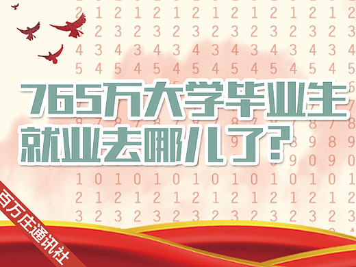 【就业】765万大学毕业生就业去哪儿了？（个人主页-ZMjA5MTE4ODA=） - 信息图表 - 站酷设计师ninglian0126原创素材 - 站酷ZCOOL