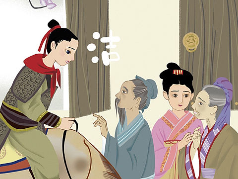 国风故事《花木兰》