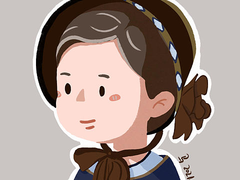 插画练习|来一组Q版头像吧