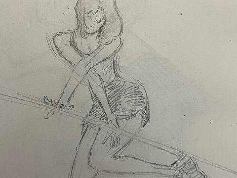 #速写60天挑战赛#day53@速写班长