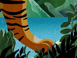 一组幻想儿童插画