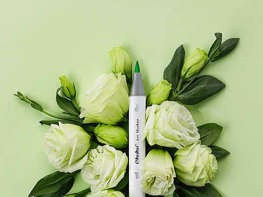 外貿(mào)平面攝影丨綠色系馬克筆（個人主頁-ZNjUyODE5MDA=） - 產(chǎn)品攝影 - 站酷設(shè)計師蝸牛騎烏龜原創(chuàng)素材 - 站酷ZCOOL