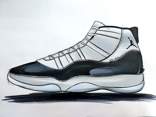 手绘—aj系列球鞋