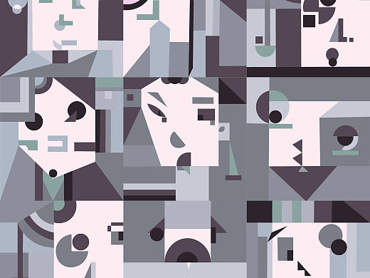 去年的面孔,一个小的习作