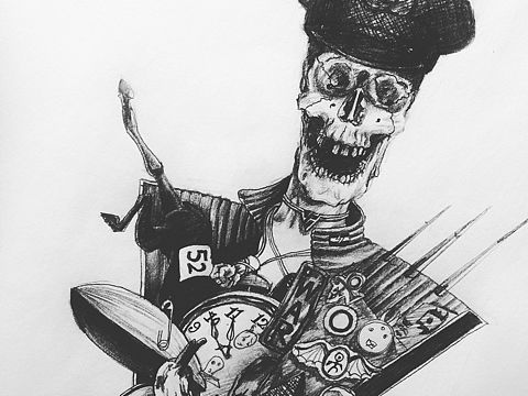 骷髅将军（个人主页-ZMjMyMzg4ODg=） - 创作习作 - 站酷设计师写字的小明原创素材 - 站酷ZCOOL