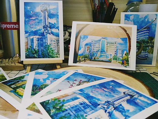 牡丹江师范学院校园文创产品设计