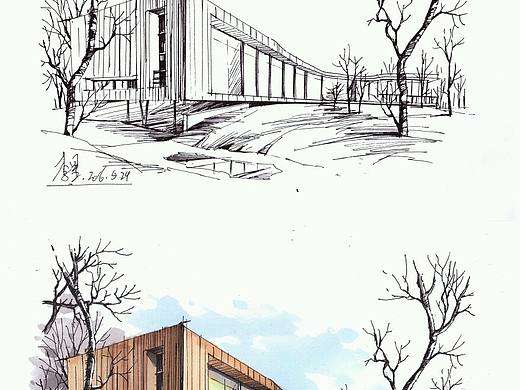 近期手绘表现作品