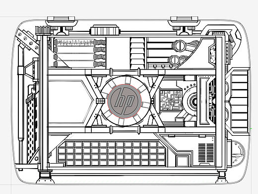 黑白机械驱动器（个人主页-ZMTQ3ODQyMzI=） - 图案 - 站酷设计师DULONG原创素材 - 站酷ZCOOL