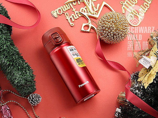 【日本孔雀保温杯】 圣诞主题