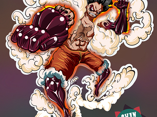 四档路飞蛇人形态