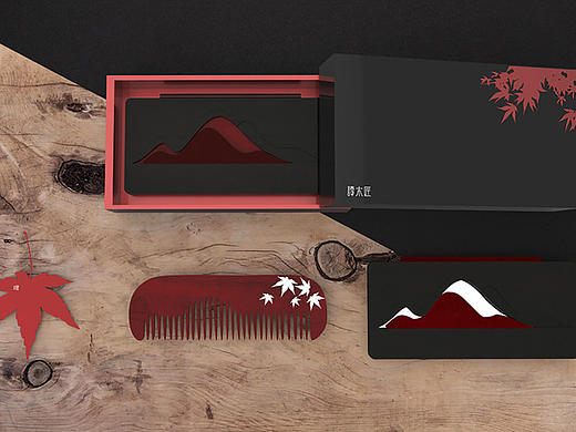 譚木匠《楓葉丹》（個人主頁-ZMjAwMDY0NTI=） - 生活用品 - 站酷設(shè)計(jì)師玻色原創(chuàng)素材 - 站酷ZCOOL