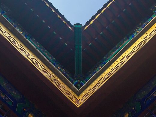 恭王府的线条