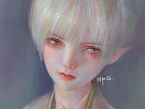 厚涂头像（带过程）